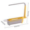 thumbnail image 2 of AMERTEER Sponge Holder for Sink Caddy Kitchen Sink Sponges Holder Rust Proof Waterproof Sponge Caddy, 2 of 6