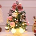 thumbnail image 2 of Mini Table Christmas Tree Decor Durable Christmas Tree Figurines for Christmas Themed Parties, 2 of 4