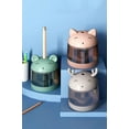 thumbnail image 4 of Electric Pencil Sharpener for Kids with Fun Animal Design, Automatic Sharpener for School & Home Use, Pink, 4 of 7