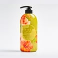 thumbnail image 3 of Jigott Hibiscus Perfume Body Wash 25.3 fl oz (750ml),  For Dry Skin, Vitality and Radiant Skin, Antioxidant, Lively Skin, Comfort and Stability., 3 of 3