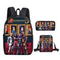 thumbnail image 1 of 2024 New Descendants Backpack Three-Piece Backpack Cartoon Student Backpack Shoulder Bag Pencil Bag, 1 of 2