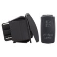 thumbnail image 1 of Senjay Light Bar Switch,Boat LED Switch,Rocker Switch 5Pin On/Off Minus40°C To +85°C Heat Resistance DC12V/24V ABS Lamp Switch For Boat Yacht Automobile, 1 of 8