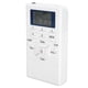 thumbnail image 3 of Radio profesional QQT102 Mini receptor FM estéreo portátil con pantalla LCD y auriculares, color blanco, 3 of 14