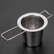 thumbnail image 1 of Malla de filtro de té de acero inoxidable Infusor de té y café Filtros de malla fina Colador de té Colador de taza de metal Filtro plegable para té de hojas sueltas Ecomeon no, 1 of 6