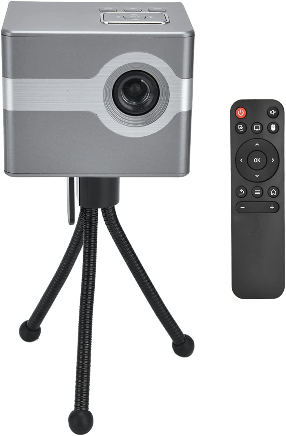 Mini Desk Projectore Mini Projector, HD Miniature DLP Projector Compact Portable Projector ...