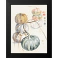 thumbnail image 2 of Parker, Jennifer Paxton 12x14 Black Modern Framed Museum Art Print Titled - Harvest Pumpkins II, 2 of 5