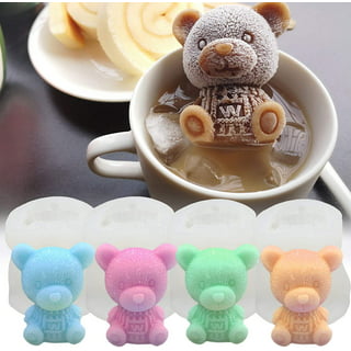 3D Cartoon Bear Silicone Candle Mold DIY Teddy Animal Candle Making  Supplies Soap Resin Chocolate Mold Gifts Craft Home Decor