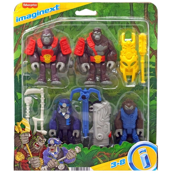 Imaginext Boss Level Army Pack Figure Set