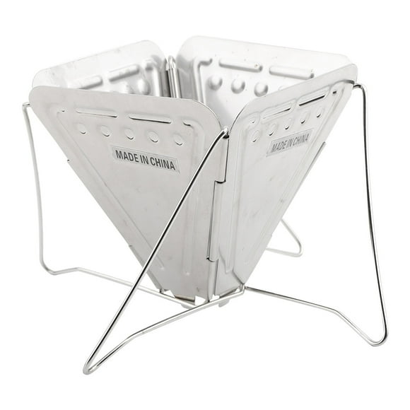 MAGT Filtre à café, Support de Filtre à café Portable extérieur Pliant Filtre à café en Acier Inoxydable Filtre à café de Camping Durable Accessoire de café