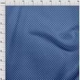 thumbnail image 4 of oneOone Georgette Viscose Blue Fabric Geometrical Sewing Material Print Fabric By The Yard 42 Inch Wide, 4 of 5
