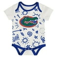 thumbnail image 4 of Newborn & Infant Outerstuff Florida Gators Three-Pack All Day Play Bodysuit Set, 4 of 4