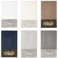 thumbnail image 3 of Linum Home Textiles 100% Turkish Cotton April Embellished Bath Towel, 3 of 5