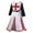 C, variant on Men's Templar Knight Halloween Cinched Waist Split Hem Top Cosplay Outfit Renaissance Theme Party Stage Performance Fancy Dress Up Halloween L