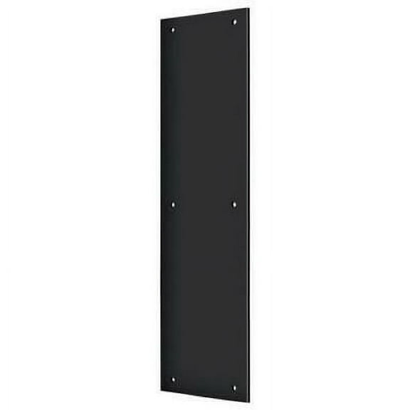 Deltana Deltana PP3515U19 Push Plate, Black