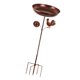 thumbnail image 1 of Baño para Pájaros Comedero para Pájaros de Metal Fácil de Instalar Fácil de Limpiar Recargable Regalo Base Estable Accesorios Jardín Exterior Niños Pa, 1 of 9