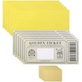 thumbnail image 1 of 6 Pcs Golden Ticket Scratch Off Cards with Envelopes, Scratch & Reveal Surprise Ticket Scratch Card Reveal Surprise for Anniversaries Christmas Birthday Gift, 1 of 7