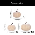thumbnail image 3 of Nordic Pumpkin Figurines Halloween Decor, Outdoor Indoor Tabletop Ornament, Holiday Party Centerpiece, Yard Decoration, 3 of 9