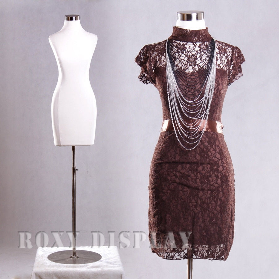 Female Plus Size 18-20 Mannequin Manequin Manikin Dress Form #F18/20BK+BS-04 