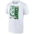 thumbnail image 2 of Men's Fanatics White Boston Celtics 2022 Eastern Conference Champions Locker Room T-Shirt, 2 of 4