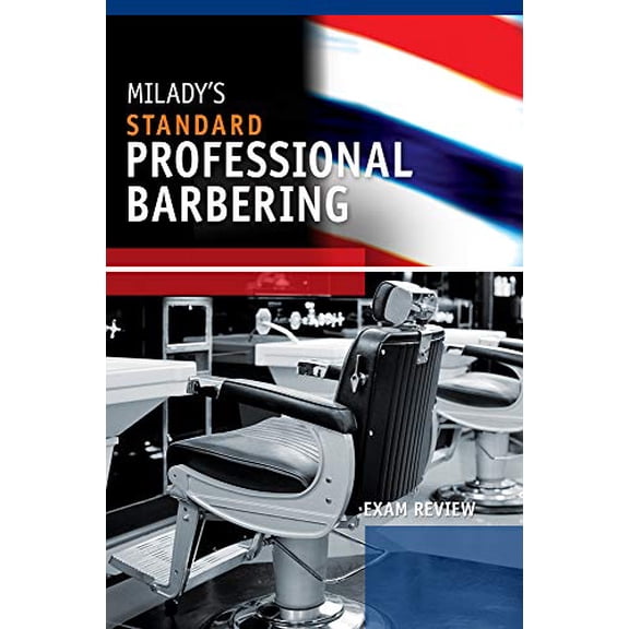 Pre-Owned Exam Review for Milady Standard Professional Barbering (Paperback) 1435497120 9781435497122