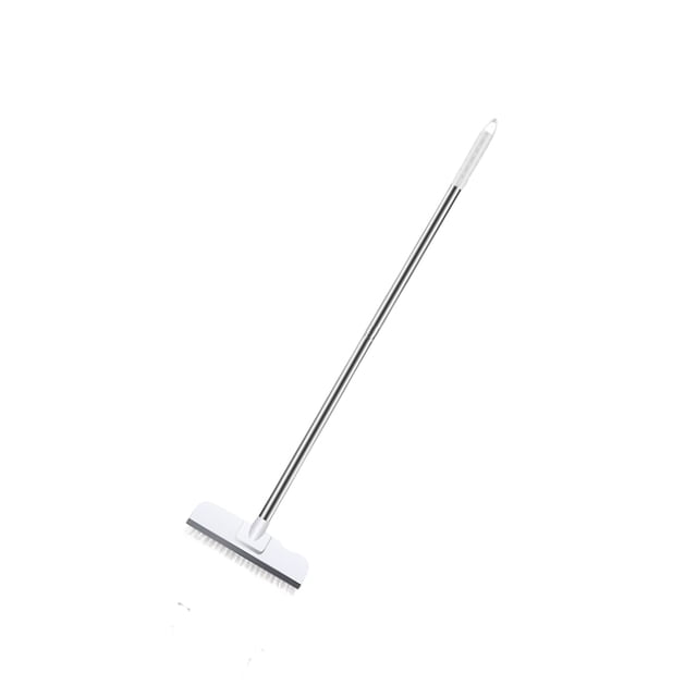 Fregador de suelo, cepillo de mango largo, herramienta de limpieza, suministros para el hogar, baño, operación Simple, cepillos para bañera, a Suministros de limpieza para el hogar Secciones dobles Toystoory HA067768-02