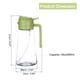 thumbnail image 2 of Pulverizador de aceite para cocinar, botella pulverizadora de aceite de oliva 2 en 1, pulverizador y dispensador de aceite de vidrio de 20oz/600ml para cocinar, ensaladas, 2 of 5