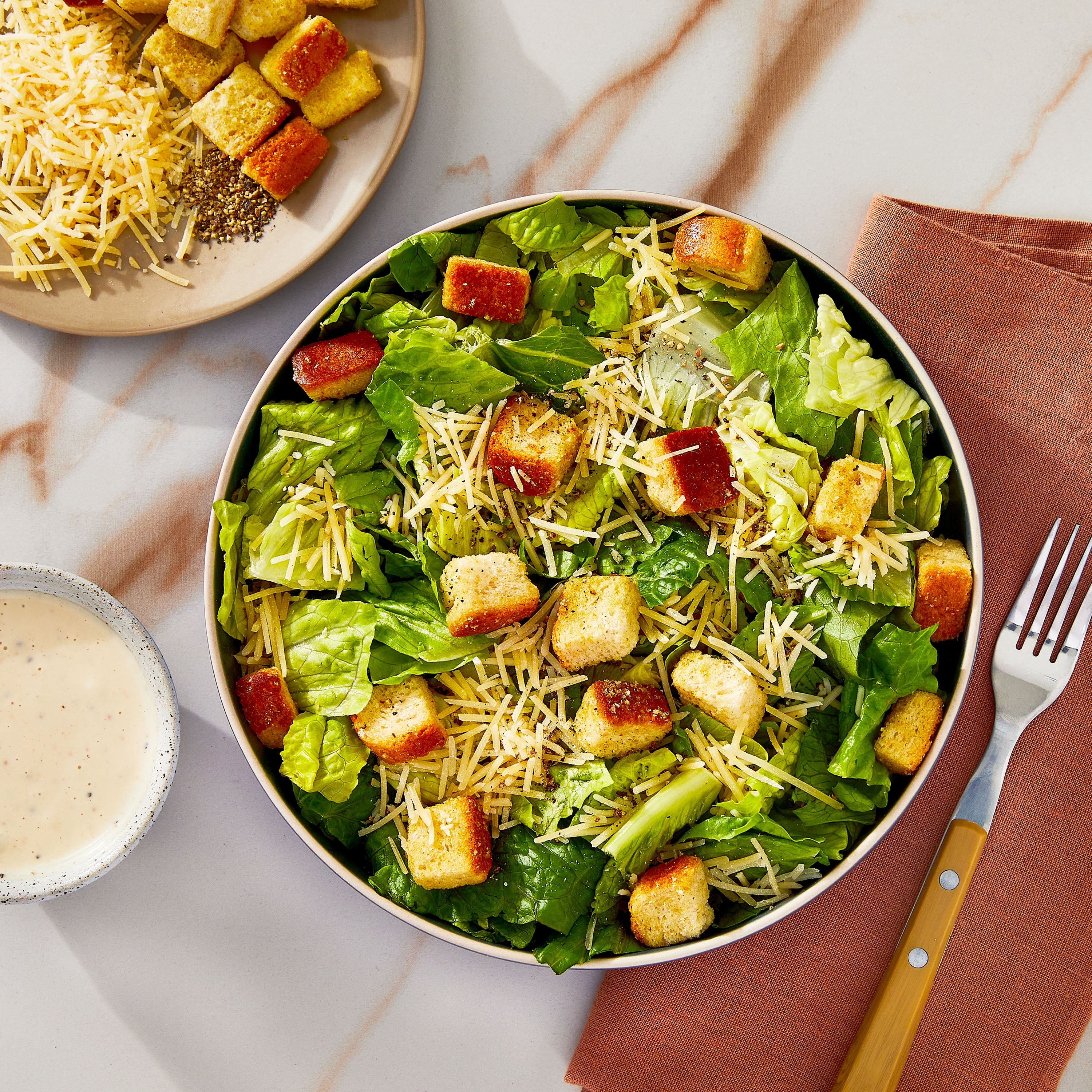 Marketside Caesar Salad Kit, 14.55 oz Bag (Fresh)