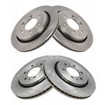thumbnail image 2 of TRQ Front and Rear Brake Rotors Set Fits Select 2015-2017 Ford F-150, 2 of 6