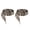 Beige, Black, and Brown Leopard Print, variant on Soft Leopard Print Flat Shoelaces For Casual Shoes Sports Sneakers Boots Women