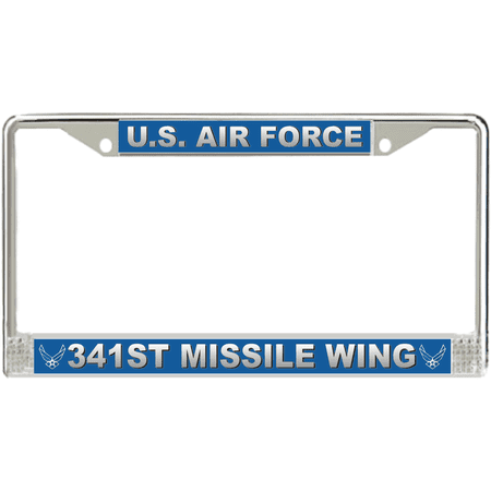 U.S. Air Force 341st Missile Wing License Plate Frame