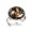 Multi 3, variant on Fox Butterflies Flowers Stainless Steel Rings for Women, Open Adjustable Ring Promise Ring Jewelry Gifts
