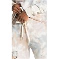 thumbnail image 3 of n:philanthropy Womens Road Ripped Casual Jogger Pants, Grey, Large, 3 of 3