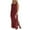 Wine, variant on Einccm Women's Sleeveless Casual A-Line Dress with Crewneck in Solid Color for Summer Daily, Beach, Party, Vacation, and Work