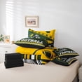 thumbnail image 6 of jejeloiu Football Sport Game 7pcs Bedding Comforter Set,American Rugby City Queen Bedding Sets For Men Women Reversible, 6 of 8