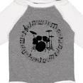 thumbnail image 4 of Inktastic Drummer Percussionist Music Gift Boys or Girls Long Sleeve Baby Bodysuit, 4 of 5