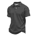 thumbnail image 6 of Axiiglly Golf Shirts for Men Short Sleeve Printed Sweat Wicking Short Sleeve Quick Dry Collared Button Outdoor Sports Casual Tee, S-3XL, 6 of 6