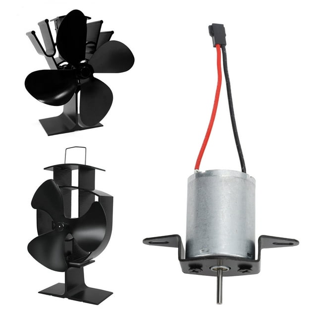 Mini Motor, Fácil Instalación Motor De Ventilador Para Chimenea Universal Aluminio Compatible Amplio Potente Rendimiento Para Chimenea