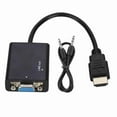 thumbnail image 2 of HD Multimedia Interface To VGA Cable, 1080P HD Multimedia Interface 3.5mm Audio Cable  for Daily Life, 2 of 7