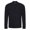 Black, variant on Ecologie Mens Wakhan Zip Neck Sweater