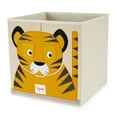 thumbnail image 1 of 3 Sprouts Kid's Foldable Fabric Storage Cube Box Soft Toy Bin, Friendly Tiger, 1 of 3
