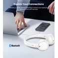 thumbnail image 3 of Auriculares supraaurales inalámbricos Edifier WH500 con 40 horas de reproducción, color blanco, 3 of 6