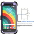 thumbnail image 6 of Tekcoo For Moto E5 Plus / E5 Spura / E5 Play / E5 GO / E5 Cruise / G7 Power / G7 Optimo Maxx / G7 Spura / G6 Play / G6 Forge Case Holster Belt Clip Defender Heavy Kickstand Carrying Tank Armor Cases, 6 of 6