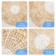 thumbnail image 2 of Cestas de Decoración de Pared Unique Bargains Conjunto de Decoración Bohemias Tejida de Paja 3 Piezas, 2 of 7