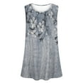 thumbnail image 4 of Nmnitkp Tank Top for Women,Womens Tops Casual Plus Size Sleeveless Tops Women Casual Summer Sleeveless Loose Fit Round Neck Ladies Basic Tshirt, 4 of 5