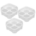thumbnail image 4 of LOLIPPYY 3-Pack Clear Plastic Holder Box, Storage Container Ideal for Household Use, 4 of 8