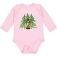 thumbnail image 3 of Inktastic Alaska Moose and Trees Boys or Girls Long Sleeve Baby Bodysuit, 3 of 5