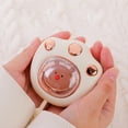 thumbnail image 1 of Rechargeable Hand Warmer 2400 MAh Portable Reusable Hand Warmer Claw Shape Mini Rechargeable Pocket Heater, 1 of 2
