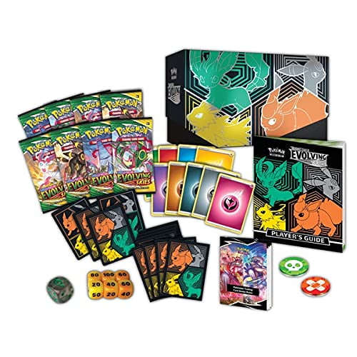 Amazon.com: Pokemon SAS7 Evolving Skies Elite Trainer Box