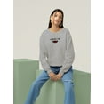 thumbnail image 2 of Canija Sweatshirt Women -Smartprints Designs, Female Large, 2 of 4