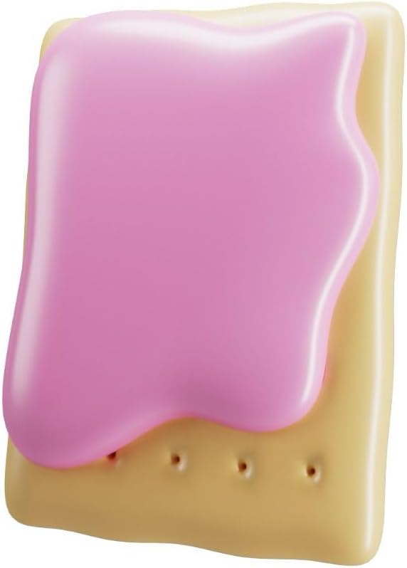 Squeezables Tart Top Pastry Figure - Cute Kawaii Novelty Collectible with Reusable Zipper Pouch and Decoration, Series 4 Desk Accessory